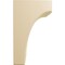 Ekena Millwork 5 1/4"W x 6"D x 10"H Clarksville Bracket, Maple BKTW05X06X10CVMA - alternate 3